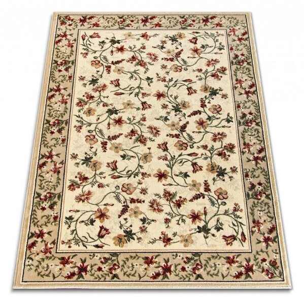 Covor Clasic Sufragerie, Model Lotos 15075 100, Crem Dreptunghi, 120x200