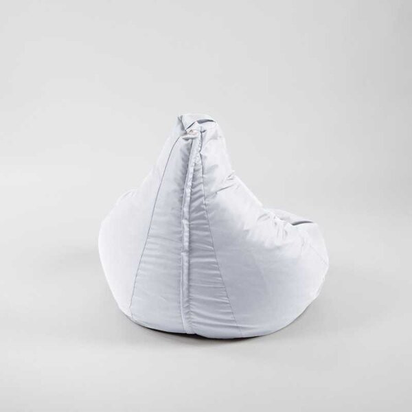 Fotoliu puf copii, Nirvana Light Pufrelax, Material Impermeabil - Alb