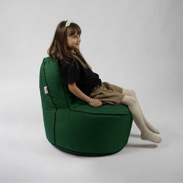 Fotoliu OK Junior, Material Impermeabil - Verde