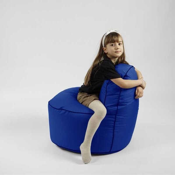 Fotoliu OK Junior, Material Impermeabil - Blue Royal
