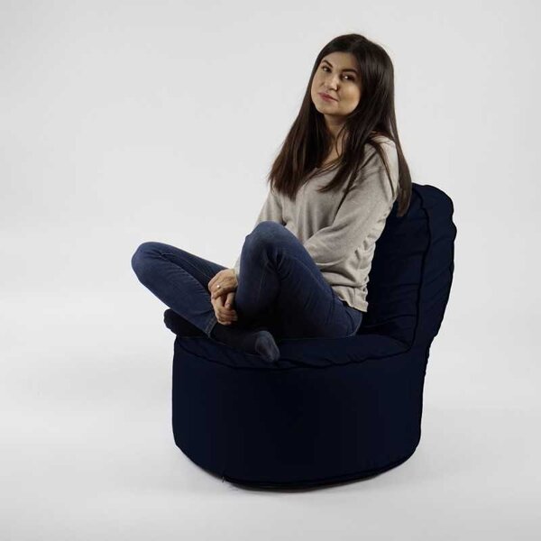 Fotoliu OK, Material Impermeabil - Bleumarin