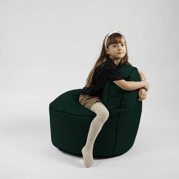 Fotoliu OK Junior, Material Impermeabil - Verde Tuborg