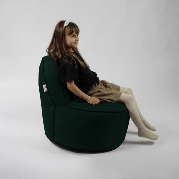 Fotoliu OK Junior, Material Impermeabil - Verde Tuborg