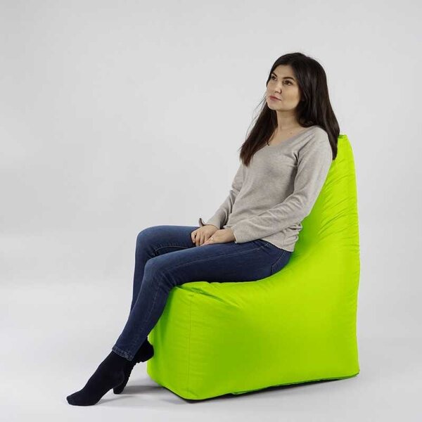Fotoliu tip Scaun Sunlounger EVO, Material Impermeabil - Verde neon