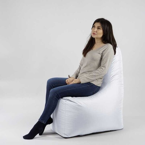 Fotoliu tip Scaun Sunlounger EVO, Material Impermeabil - Alb