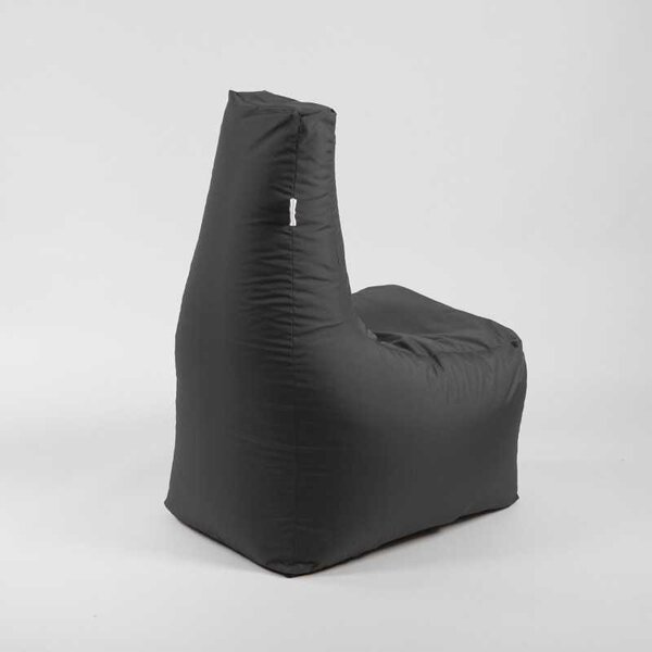 Fotoliu tip Scaun Sunlounger EVO, Material Impermeabil - Gri inchis