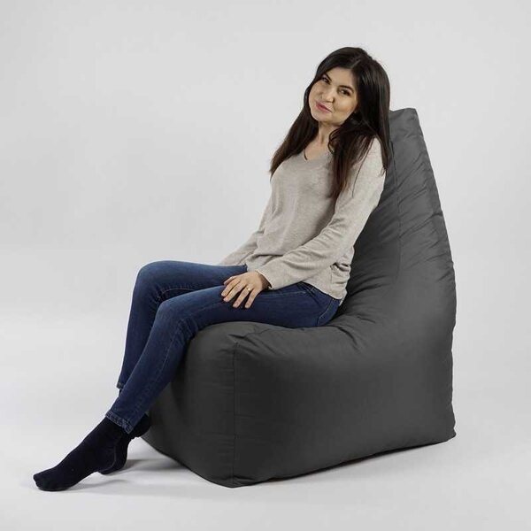 Fotoliu tip Scaun Sunlounger EVO XL, Material Impermeabil - Gri inchis