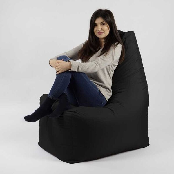 Fotoliu tip Scaun Sunlounger EVO XL, Material Impermeabil - Negru