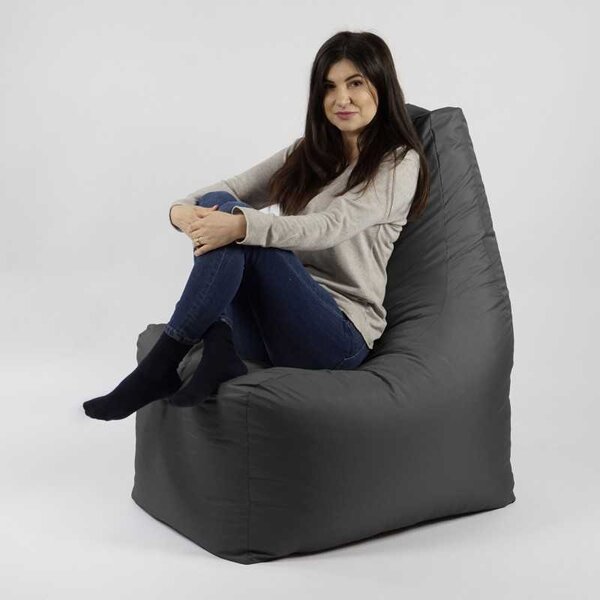 Fotoliu tip Scaun Sunlounger EVO XL, Material Impermeabil - Gri inchis