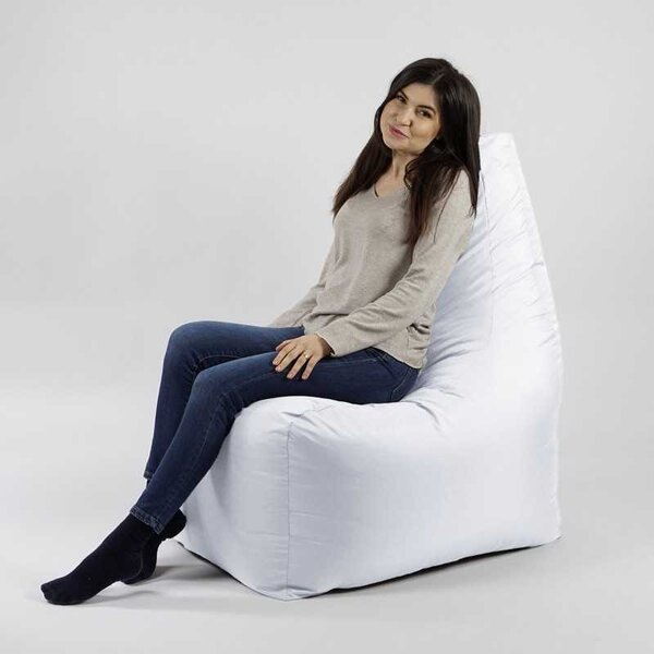 Fotoliu tip Scaun Sunlounger EVO XL, Material Impermeabil - Alb