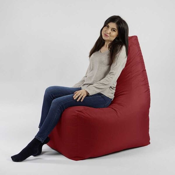 Fotoliu tip Scaun Sunlounger EVO XL, Material Impermeabil - Rosu