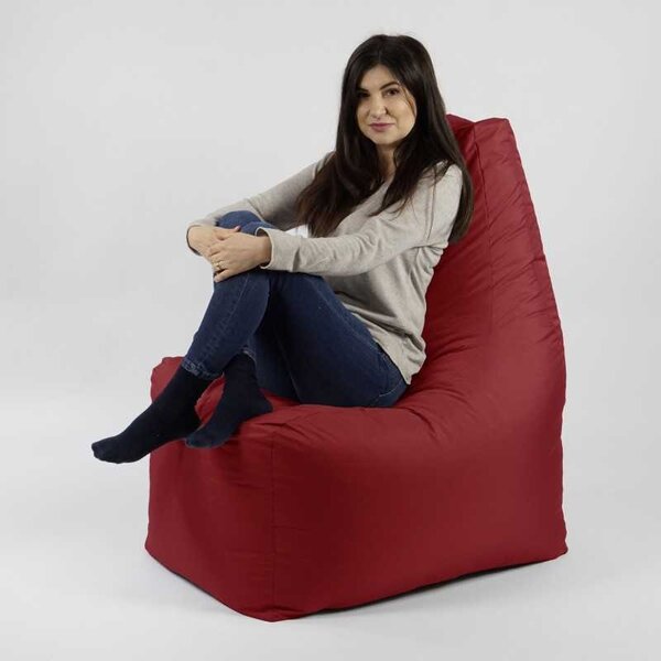 Fotoliu tip Scaun Sunlounger EVO XL, Material Impermeabil - Rosu