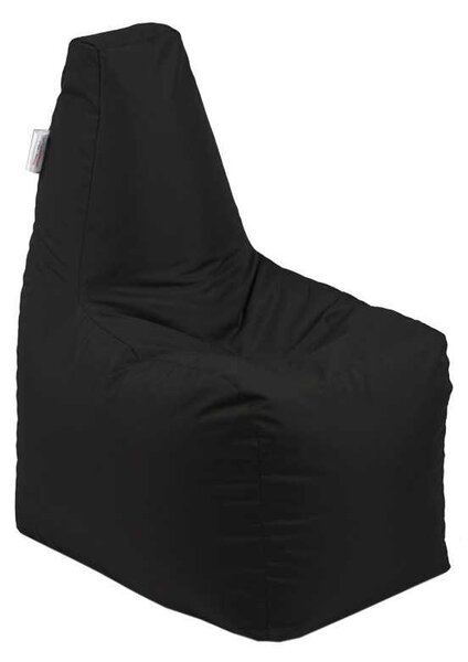Fotoliu tip Scaun Sunlounger Junior, Material Impermeabil - Negru