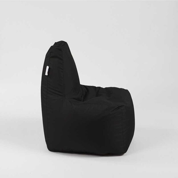 Fotoliu tip Scaun Sunlounger Junior, Material Impermeabil - Negru