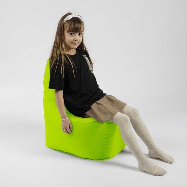 Fotoliu tip Scaun Sunlounger Junior, Material Impermeabil - Verde neon