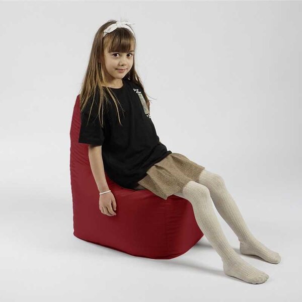 Fotoliu tip Scaun Sunlounger Junior, Material Impermeabil - Rosu