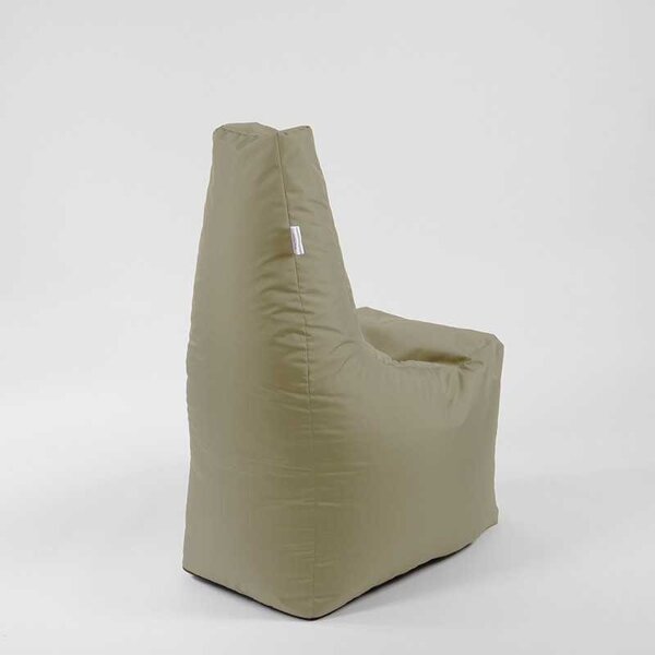 Fotoliu tip Scaun Sunlounger, Material Impermeabil - Bej