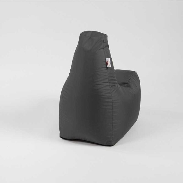Fotoliu tip Scaun Sunlounger Junior, Material impermeabil - Gri inchis