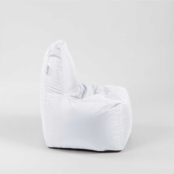 Fotoliu tip Scaun Sunlounger Junior, Material impermeabil - Alb