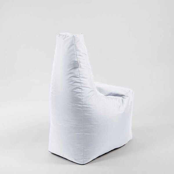 Fotoliu tip Scaun Sunlounger, Material Impermeabil - Alb