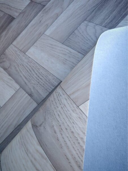 Covorul PVC linoleum Tree 95-2, 1 m, 1.5 m, 2 m, 2.5 m, 3 m, Crem Bej Suport Pasla 1 x 4 m