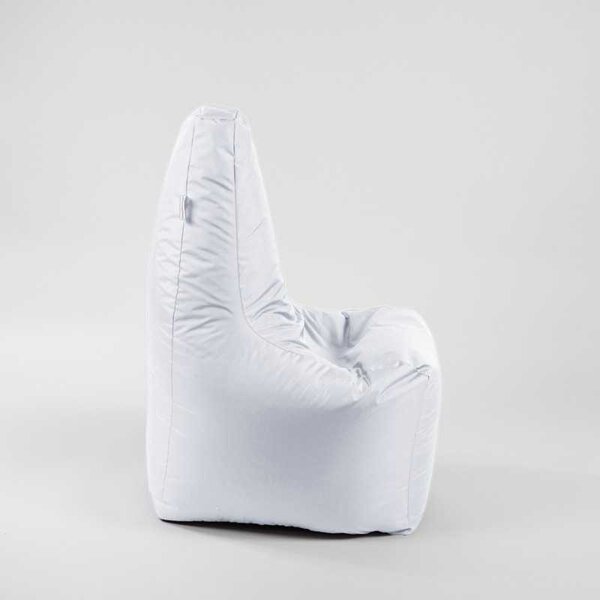 Fotoliu tip Scaun Sunlounger, Material Impermeabil - Alb