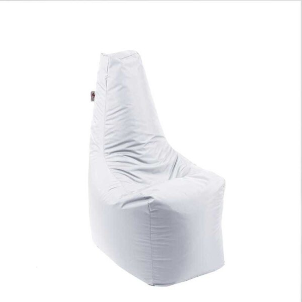Fotoliu tip Scaun Sunlounger, Material Impermeabil - Alb