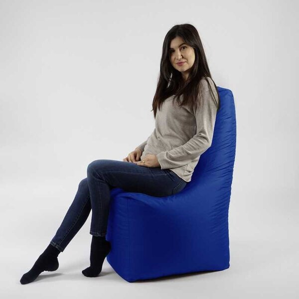 Fotoliu tip Scaun Sunlounger, Material Impermeabil - Blue Royal