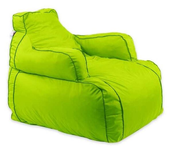 Fotoliu Player Mini Pufrelax, Material Impermeabil - Verde neon
