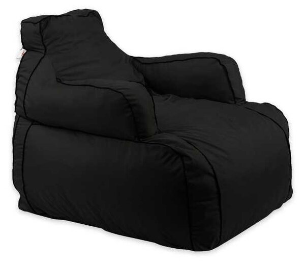 Fotoliu Player Mini Pufrelax, Material Impermeabil - Negru