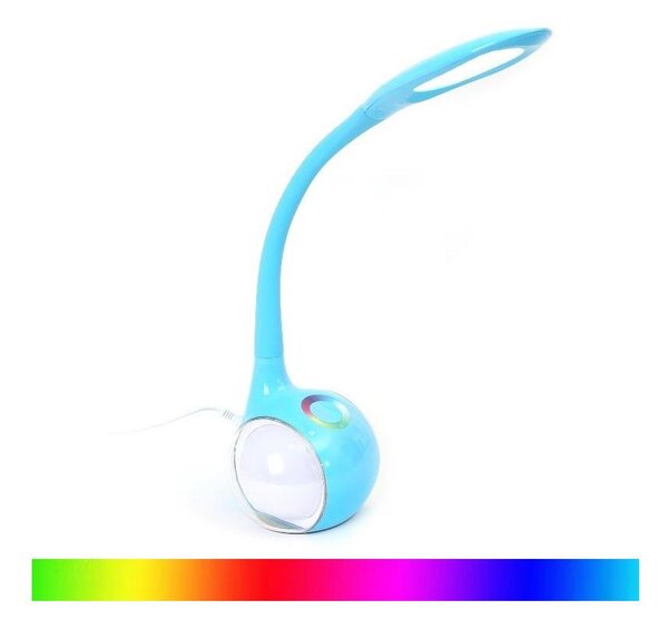 Lampă LED RGB dimabilă de masă LED/7W/230V albastru