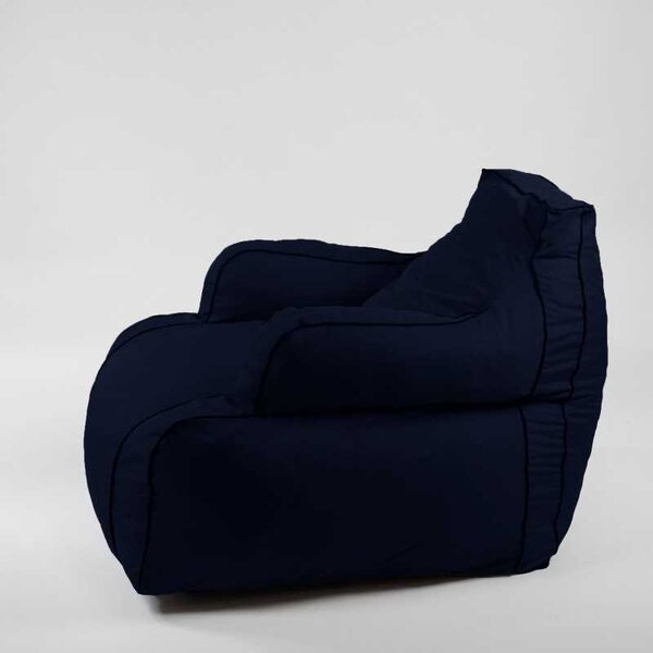 Fotoliu Player Mini Pufrelax, Material Impermeabil - Bleumarin