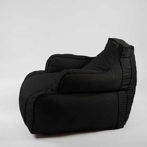 Fotoliu Player Mini Pufrelax, Material Impermeabil - Negru