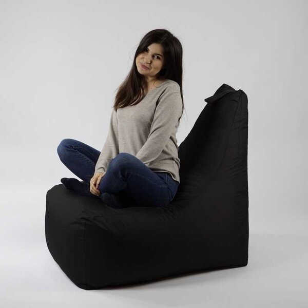 Fotoliu Miraggio, Material Impermeabil - Negru