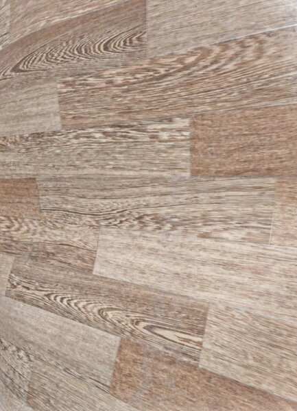 Covorul PVC linoleum Plank 056-4, Latimi 1.5 m, 2 m, Maro, Suport pasla 1 x 3 m