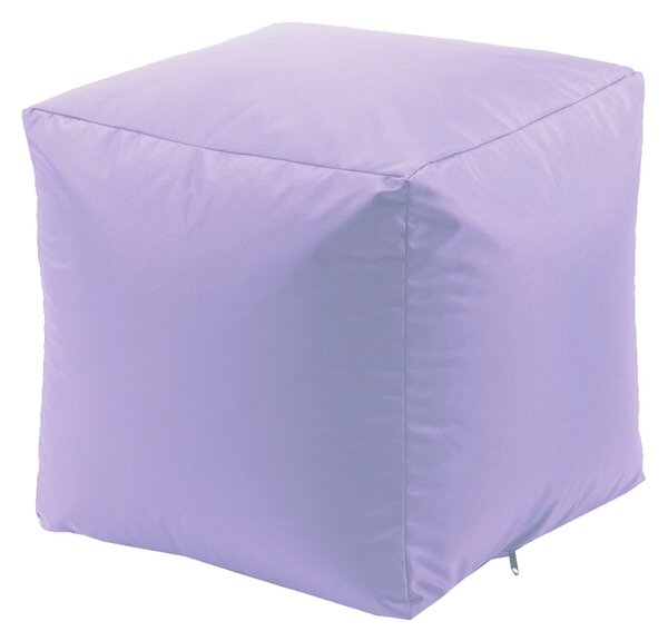 Taburet Cub Pufrelax, Material Impermeabil - Lilac