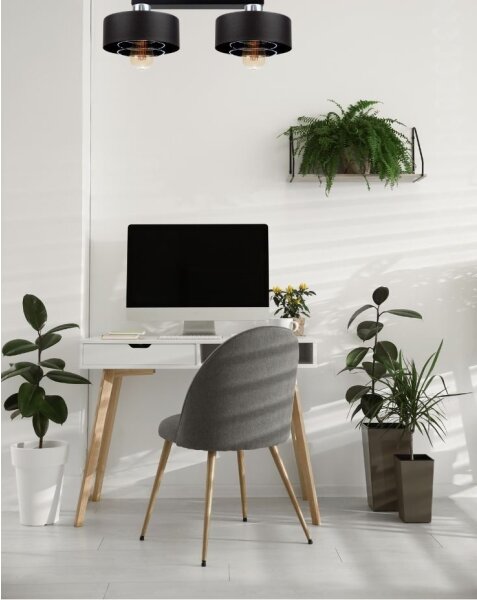 Lustră aplicată VEST 2xE27/60W/230V