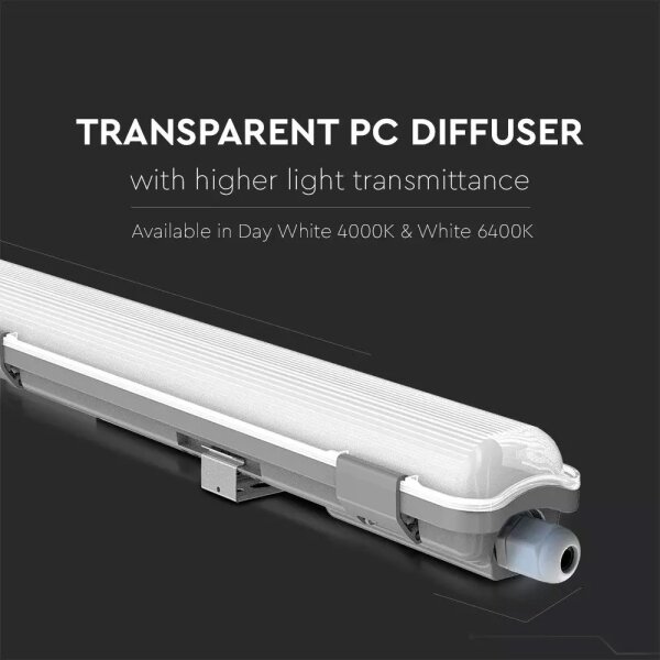 LED corp tehnic tubular 22W 230V 6400K 150cm IP65