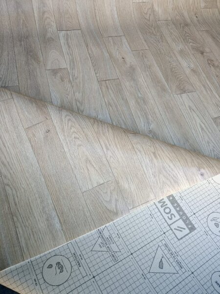 Linoleum START NANCY 1, Latime 2 m, Pret 39.99 Lei mp, Gri Crem 2 x 10 m