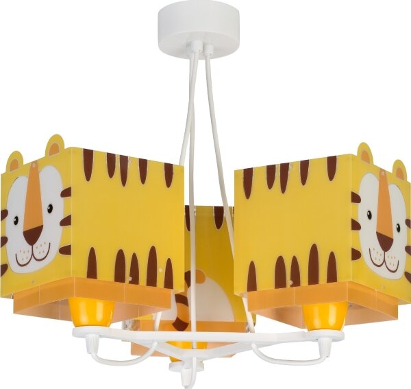 Dalber 64567 - Lustră copii LITTLE TIGER 3xE27/60W/230V
