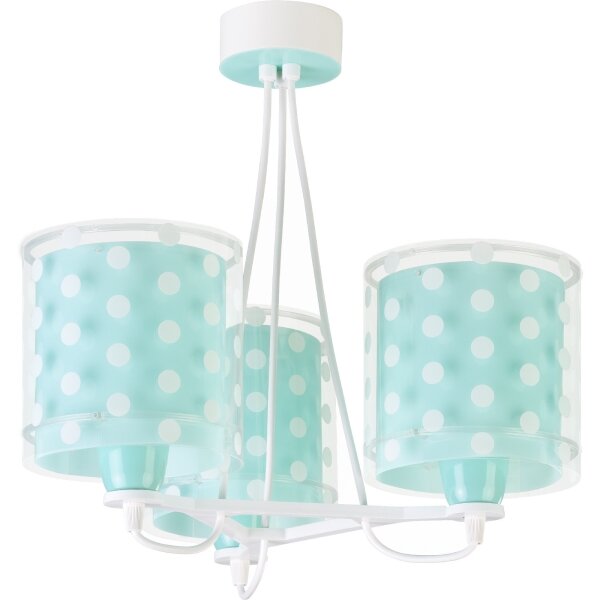 Dalber 41007H - Lustră copii DOTS 3xE27/60W/230V