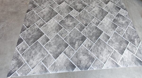 Linoleum Model Sand Stone 919, Latime 200 cm, Gri 2 x 2 m