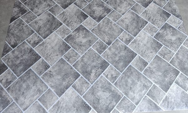 Linoleum Model Sand Stone 919, Latime 200 cm, Gri 2 x 2 m