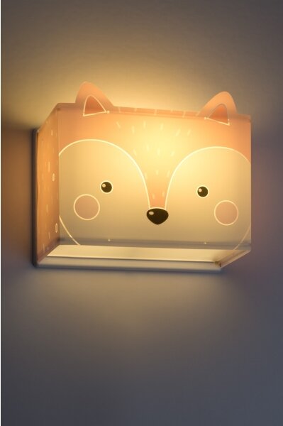 Dalber 64588 - Aplică perete copii LITTLE FOX 1xE27/60W/230V