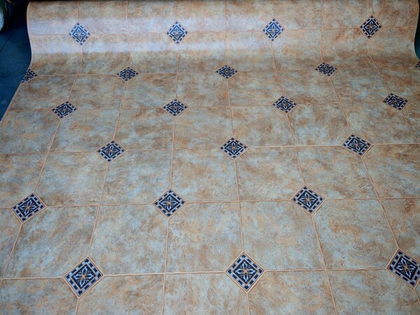 Linoleum PVC, Model Kelso 7099, Latime 200 cm, Bej 2 x 2 m