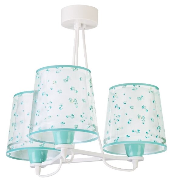 Dalber 81177H - Lustră copii DREAM FLOWERS 3xE27/60W/230V
