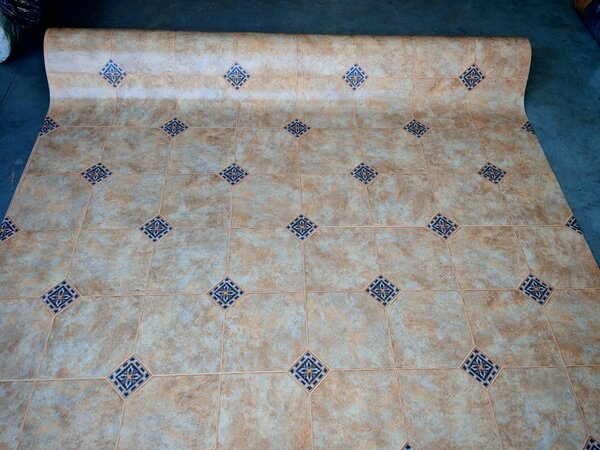 Linoleum PVC, Model Kelso 7099, Latime 200 cm, Bej 2 x 2 m