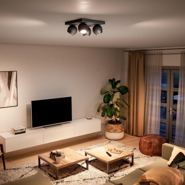 Philips 50474/30/P6 - Spot LED dimabil Hue BUCKRAM 4xGU10/5W/230V