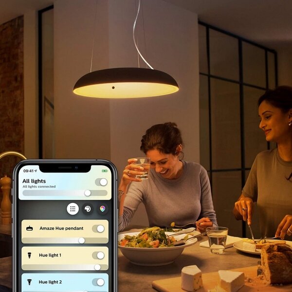 Philips 40233/30/P6 - Lustr LED Hue AMAZE 39W/230V cu dimmer și DO