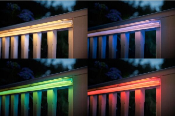 LED RGB Bandă Philips Hue Outdoor Strip LED/20,5W 2m IP67